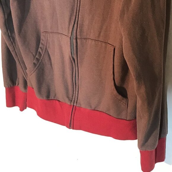 MARVEL Spider Man Gray Red Long Sleeve Sweater Hoodie Mad Engine MadEngine VTG - Picture 5 of 7